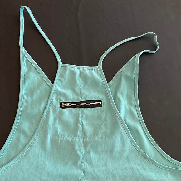 Teal Overalls with Pockets - Picture 7 of 8